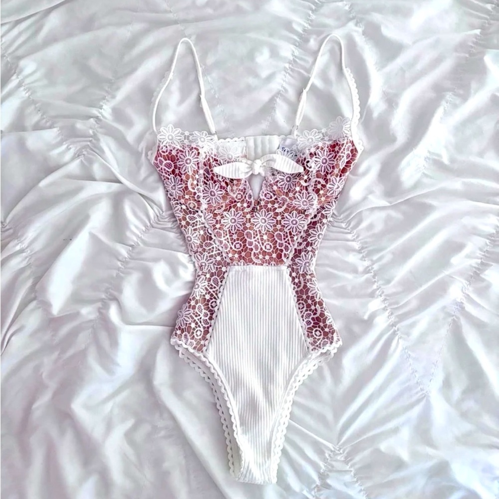 Sky to Moon Versailles Lace Bodysuit